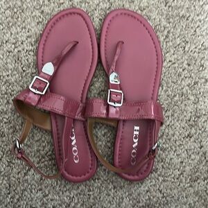 Coach sandals